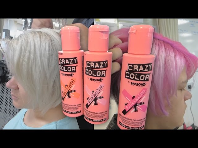 DYING/TONING MY HAIR USING ICE MAUVE CRAZY COLOUR