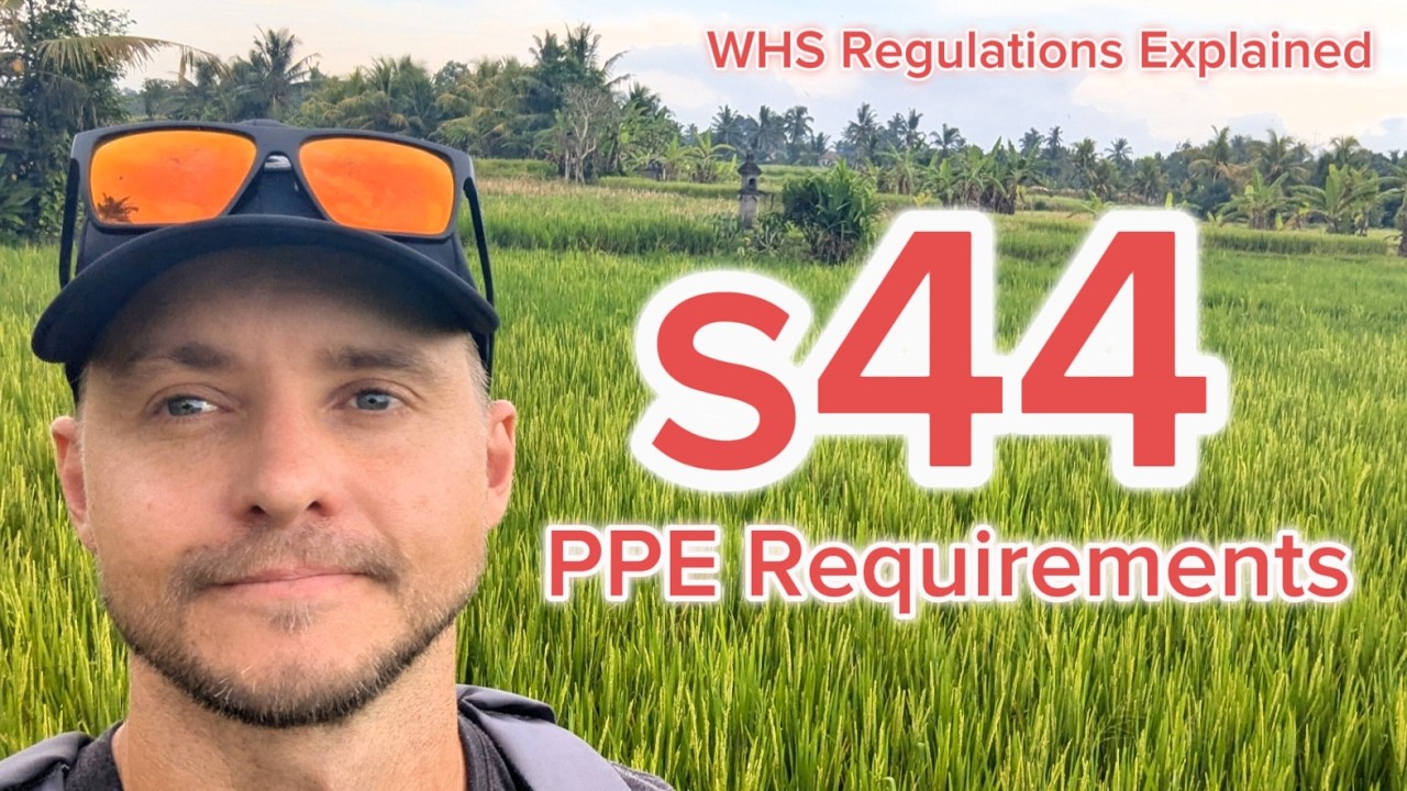 WHS Regulations Explained | Section 44 - PPE Requirements - YouTube