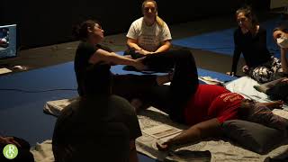 Hamstring Compression for Hip & Low Back Pain Easy Thai Massage for Mat Austin Texas Danielle Omo