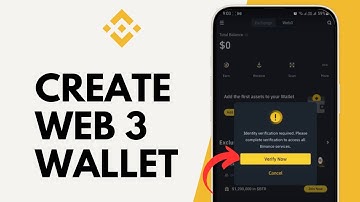 How to Create Binance Web3 Wallet