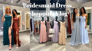 Come Bridesmaid Dress Shopping with me in NYC