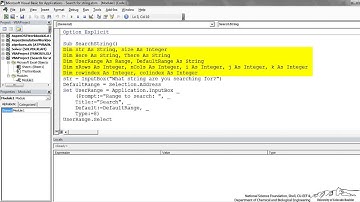 VBA: Performing String Searches