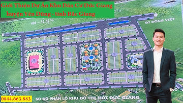 Giới thiệu dự án khu đô thị Đức Giang Yên Dũng Bắc Giang