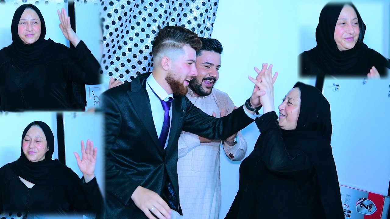 ام العريس ذبت فلك بركص بعرس الحبيب حمودي القريشي مؤسسة شاكر العكيلي للتصوير والمونتاج