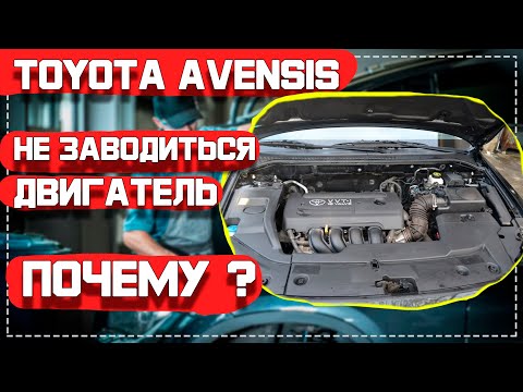 Двигатель не заводится Toyota Avensis 1zz-feВ ЧЁМ ПРИЧИНА?