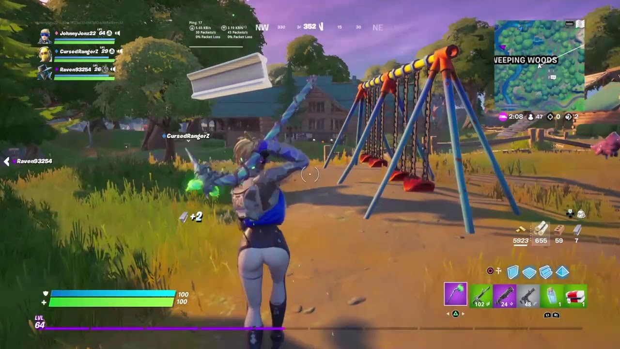 Fortnite Neo Versa skin Gameplay/Random squads