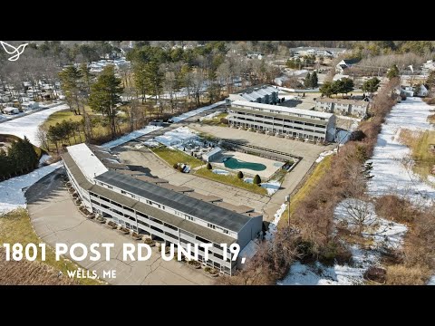 1801 Post Rd Unit 19, Wells, ME home video tour