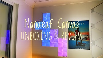 Nanoleaf Canvas Unboxing en review