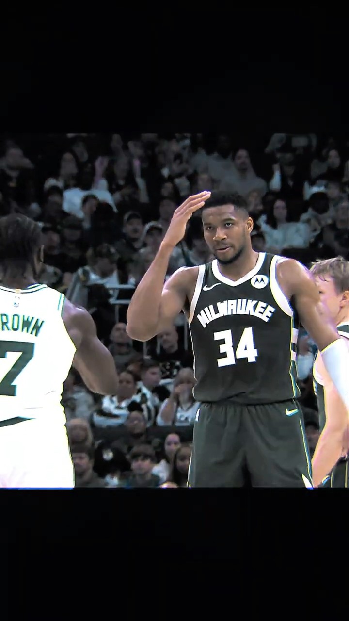 Giannis really tried to disrespect him ??