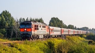 ТЭП70-0096 с поездом №189 Санкт-Петербург - Осташков