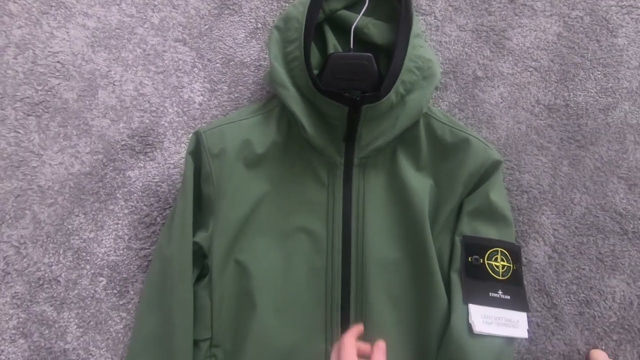 Stone Island // Light Soft Shell R E.Dye SS22 Jacket Review // Men's  Clothing 