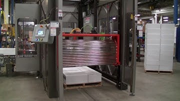 FL1000 Floor Level Palletizer with Manual Pallet Placement