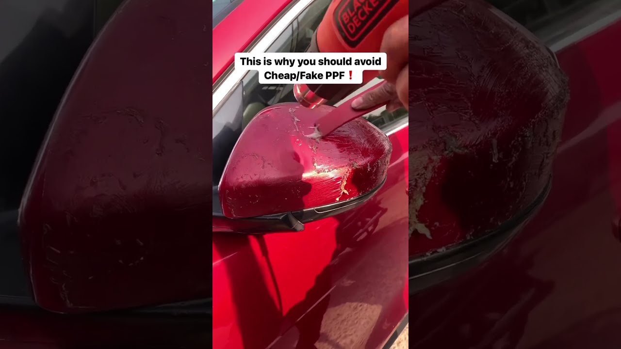 Choosing Quality Over Cost The Dangers Of Cheap Or Fake Paint Protection Film PPF For Your Car 
