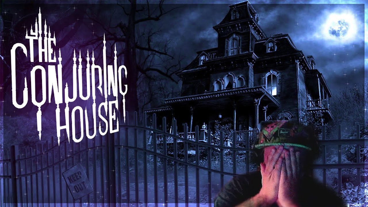 Рамка для вебки хоррор the Conjuring House. Карта игра Conjuring House хоррор.