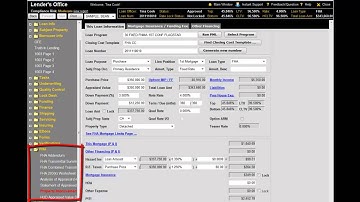 COMPLETING FHA FORMS