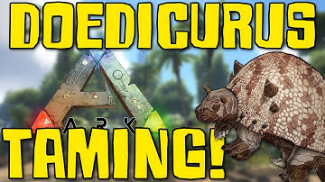 ARK: Survival Evolved - Doedicurus Taming w/ Sl1pg8tor and Zueljin! (Gameplay)