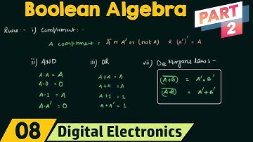 Inleiding tot Booleaanse algebra (deel 2)