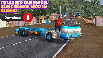 Released Old Bus Chassis Mod In Bus Simulator Indonesia - Bussid Bus Mod - Bussid Car Mod - Bussid