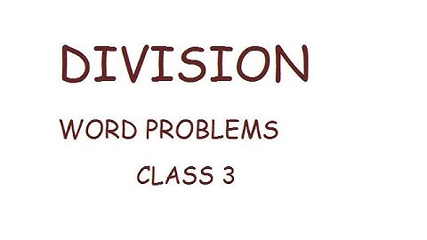 Maths Class 3 Division word problems unit 5 worksheet 11 DAV