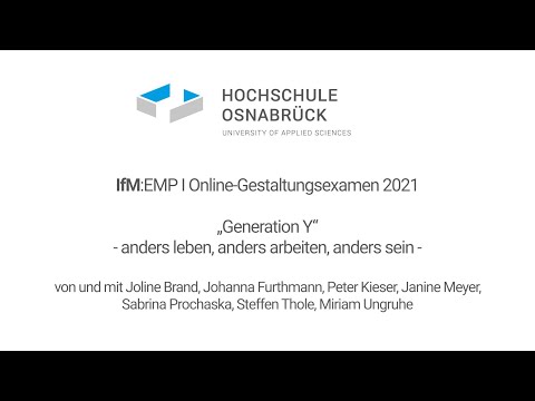 IfM:EMP I Online-Gestaltungsexamen 2021