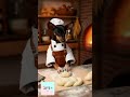 【おしごとシリーズ】ミニピン　パン屋の一日　　 #ミニピン #犬　#dogvideos
