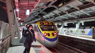 20220330 2234次EMU800型黃頭區間車 汐科車站第二月台 列車離站 No.2234 Local train Xike station Platfrom2 Train depart