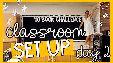 CLASSROOM SET UP DAYS 2 & 3 | BULLETIN BOARDS ARE DONE! YAY!