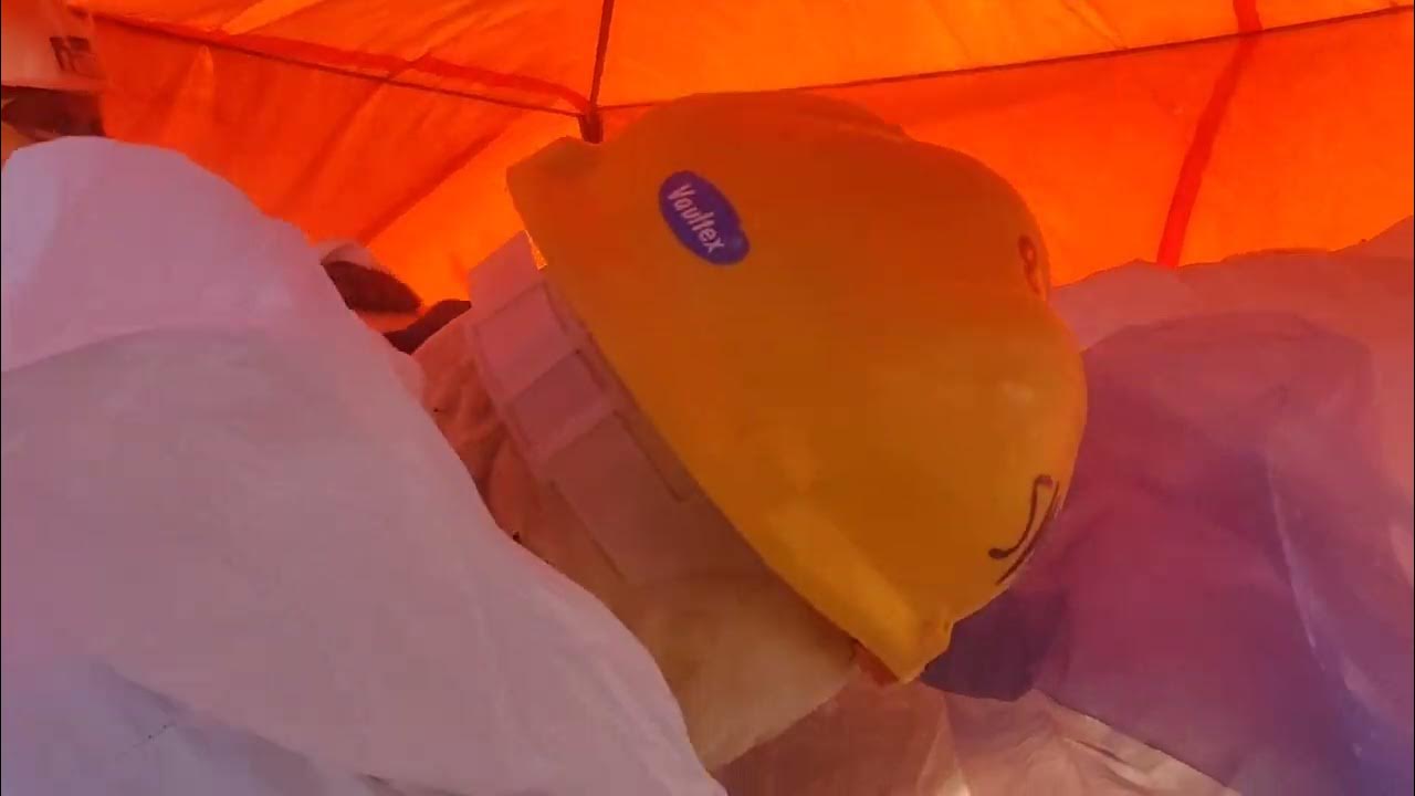 Powercrete application for HDD road crossing pipeline sections YouTube