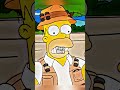 De héroe a chisme la caída de Homer #simsons