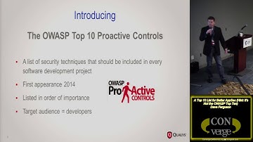 Converge 2017 110 A Top 10 List for Better AppSec Hint Its Not the OWASP Top Ten Dave Ferguson