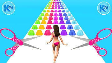 📌 Satisfying Mobile Games MAX LEVEL Playing 99999 Clothes Run New Update 41KWEVX