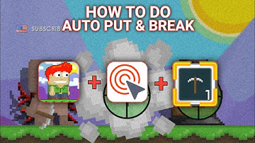 GROWTOPIA AUTO PUT AND BREAK BFG | [Android] 2021!