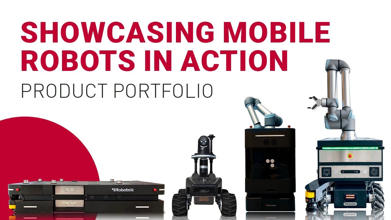 Showcasing mobile robots in action: Robotnik portfolio
