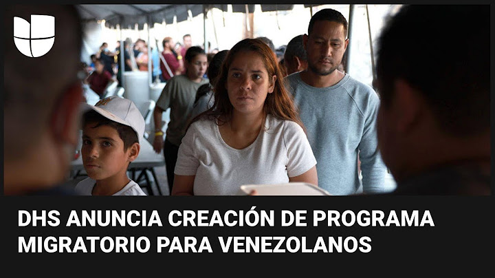 EEUU anuncia nuevo programa migratorio para venezolanos con el que recibirá hasta 24,000 personas