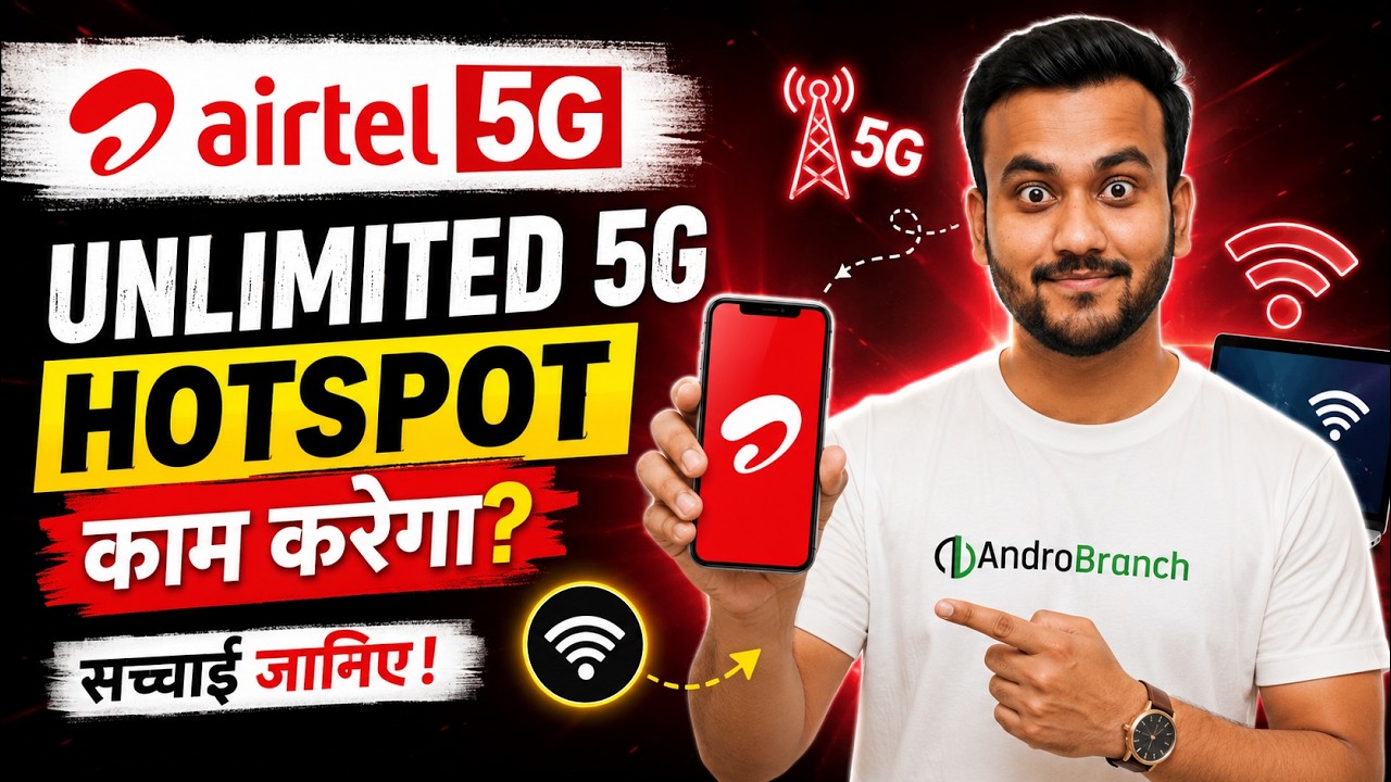 Airtel Unlimited 5G Hotspot Finally Explained! Can You Really Share Unlimited Data?