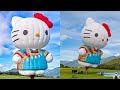 World's Only Hello Kitty Hot Air Balloon Unveiled At 2021 Taiwan Hot Air Balloon Festival In Taitung