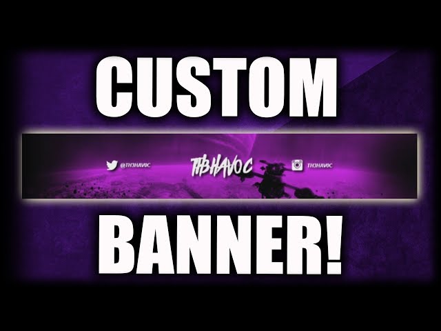 How To Make A YouTube Banner WITHOUT Photoshop! (Pixlr Tutorial) Make A