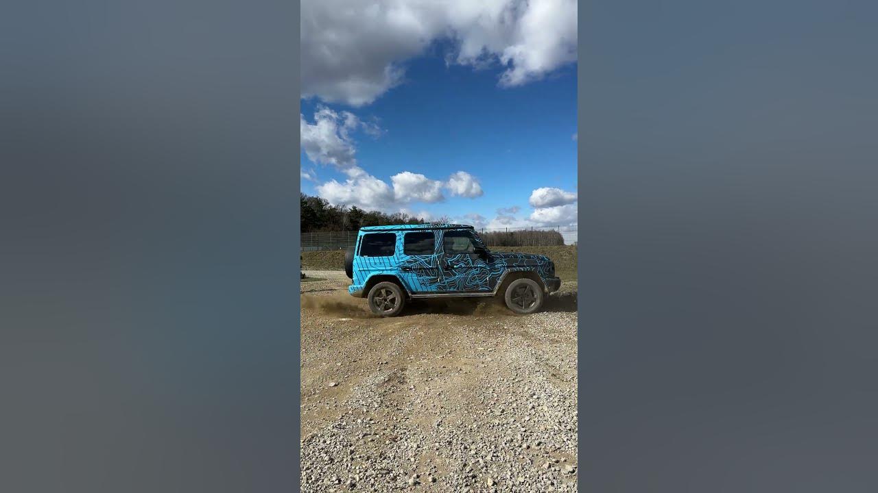 Electric G Wagon Turns Like a TANK!
