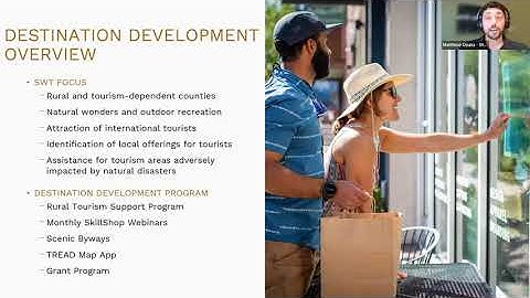 Info Session for Tourism Sustainability Grant