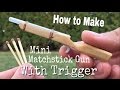 How to Make The World's Smallest Rifle that Shoots With TRIGGER - Out
of Popsicle Sticks