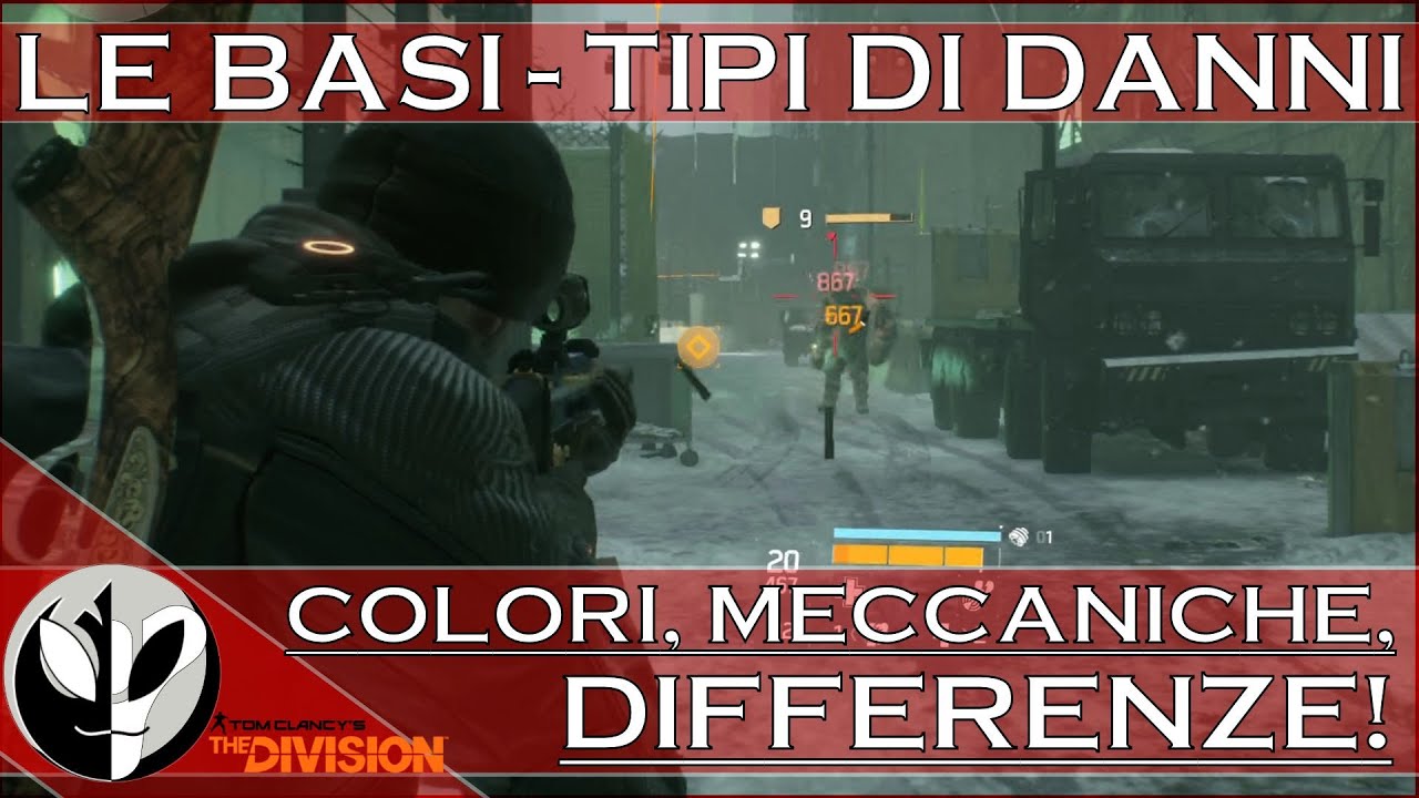 The division: tipi di danni colori, meccaniche, differenze ... Tipi di colori