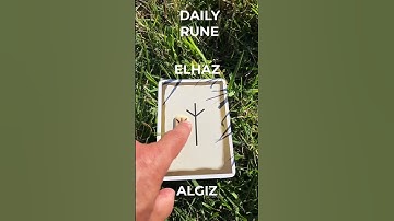 DAILY RUNE ELHAZ ALGIZ