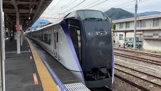 E353系 S205編成+S114編成 大月駅通過 '25.10.12