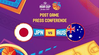 Japan v Australia - Press Conference | FIBA Women's Asia Cup 2021