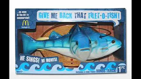 McDonalds Give Me Back That Filet-O-Fish (TADT Club Remix) Frankie The Fish Toy! FULL TRACK