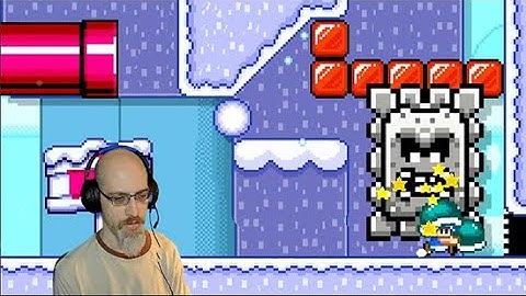 Blockage Puzzle by birddogsix / S7K-23D-NQF / Mario Maker 2 Puzzle solution