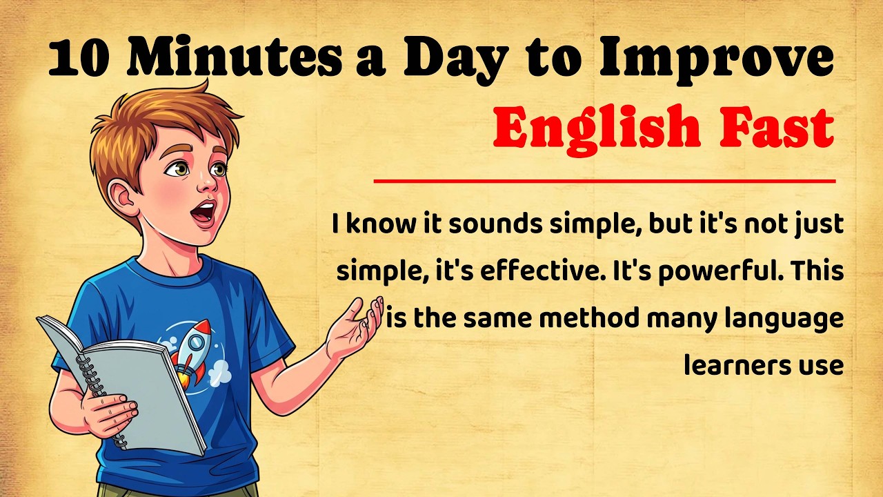Improve Your English in Just 10 MINUTES a Day | English Speaking Tips for Beginners ✅