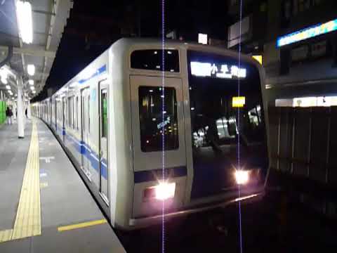 各停 小手指(こてさし)行き 西武池袋線6000系 石神井公園駅 到着･発車