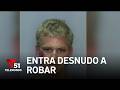 Hombre desnudo irrumpe en vivienda e intenta entrar a una escuela en Miami Beach