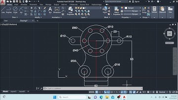 EX#20 Autocad 2020 2d sketch tutorial in hindi, #autocad_hindi_tutorial #autocad2020